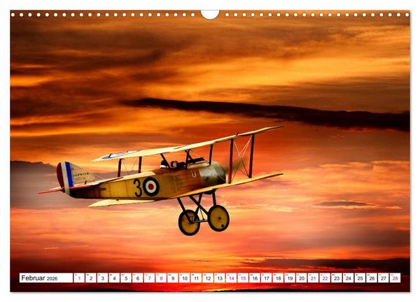 Produktbild: Modellflug in Szene gesetzt (Wandkalender 2026 DIN A3 quer), CALVENDO Monatskalender