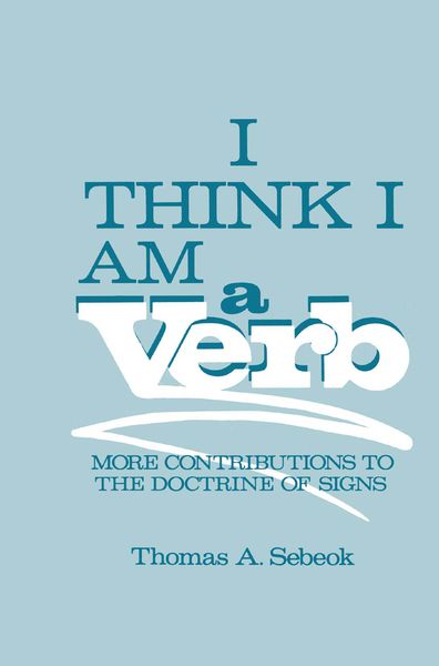 Produktbild: I Think I Am a Verb
