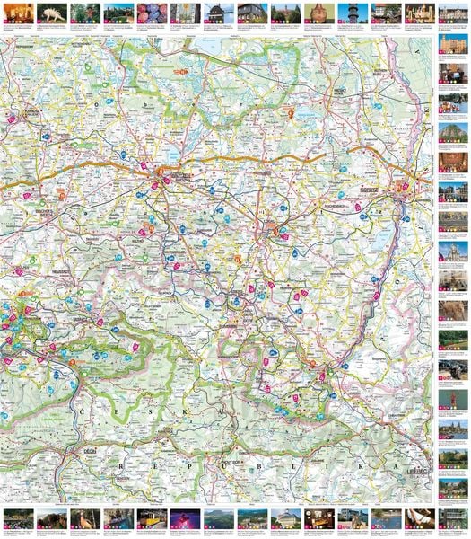 Produktbild: MARCO POLO Freizeitkarte 24 Dresden, Oberlausitz, S&auml;chsische Schweiz 1:100.000