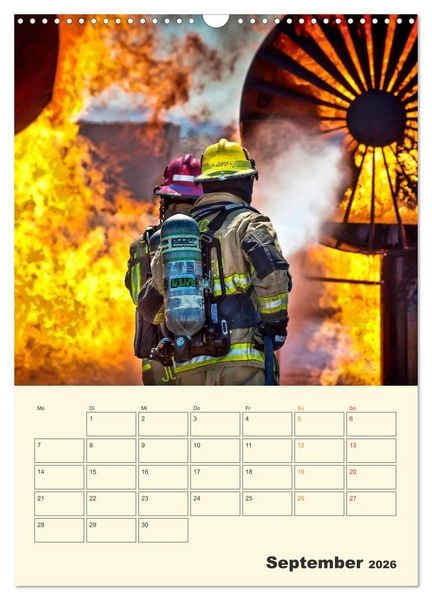 Produktbild: Feuerwehr - selbstloser Dienst weltweit (Wandkalender 2026 DIN A3 hoch), CALVENDO Monatskalender