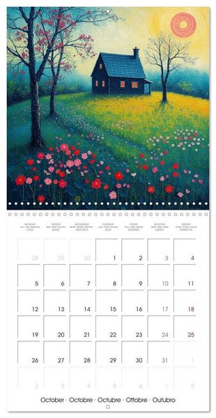 Produktbild: Sual&acute;M, S: Nature Charme Rustique (Calendrier mural carr&eacute; 20