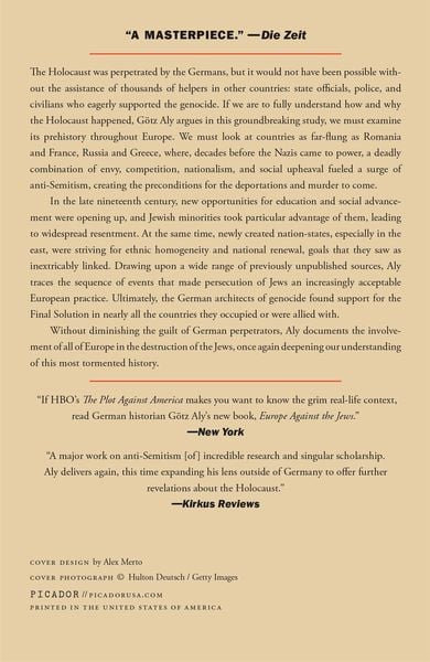 Produktbild: Europe Against the Jews, 1880-1945