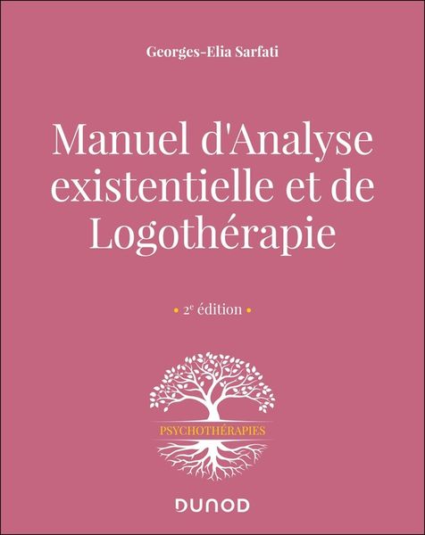 Produktbild: Manuel d'analyse existentielle et de logoth&eacute;rapie
