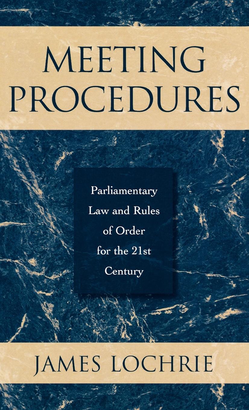 Produktbild: Meeting Procedures