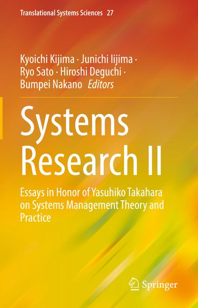 Produktbild: Systems Research II