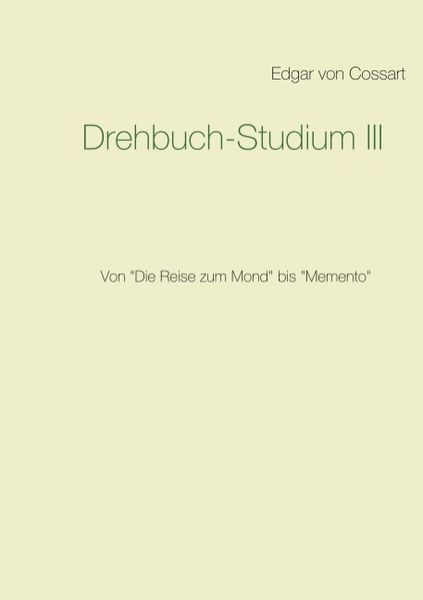 Drehbuch-Studium