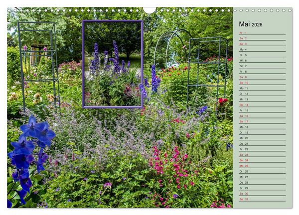 Produktbild: Gartenschau in Erfurt (Wandkalender 2026 DIN A3 quer), CALVENDO Monatskalender