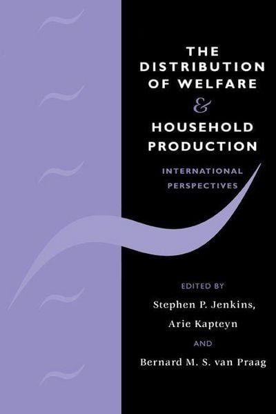 Produktbild: The Distribution of Welfare and Household Production