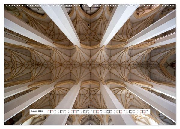 Produktbild: Gew&ouml;lbe des Glaubens &ndash; Kirchendecken Europas (hochwertiger Premium Wandkalender 2026 DIN A2 quer), Kunstdruck in Hochglanz