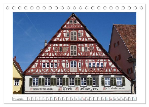 Produktbild: Stimmungsvolles Esslingen (Tischkalender 2026 DIN A5 quer), CALVENDO Monatskalender