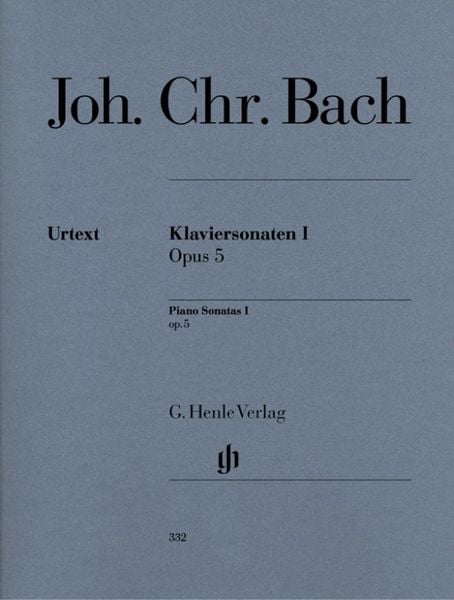 Produktbild: Johann Christian Bach - Klaviersonaten, Band I op. 5