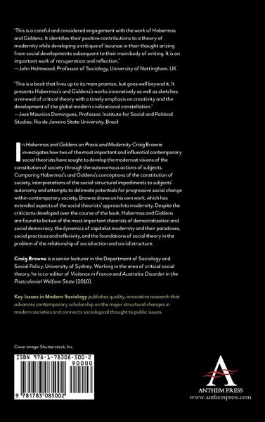 Produktbild: Habermas and Giddens on Praxis and Modernity
