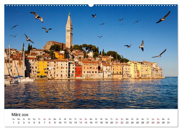 Produktbild: L&auml;nder der Adria (hochwertiger Premium Wandkalender 2026 DIN A2 quer), Kunstdruck in Hochglanz