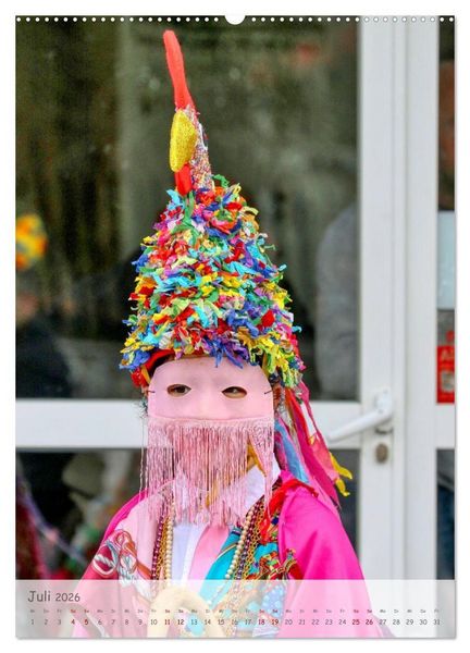 Produktbild: Karneval in Galicien (hochwertiger Premium Wandkalender 2026 DIN A2 hoch), Kunstdruck in Hochglanz