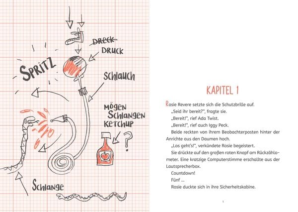 Produktbild: Die Forscherbande: Rosie Revere und die Erfindung der Zeichenmaschine