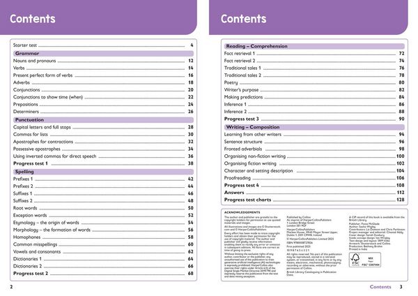 Produktbild: Year 3 English Targeted Practice Workbook