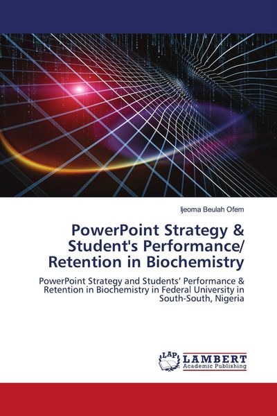 Produktbild: PowerPoint Strategy & Student's Performance/ Retention in Biochemistry