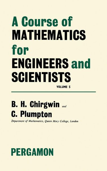 Produktbild: A Course of Mathematics for Engineerings and Scientists