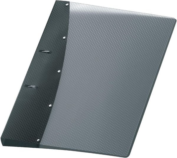 Produktbild: VELOFLEX Ringbuch 2 Ringe Diamond schwarz DIN A4 R&uuml;ckenbreite 3cm