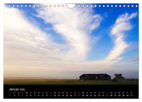 Produktbild: D&auml;nemark Westj&uuml;tland (Wandkalender 2026 DIN A4 quer), CALVENDO Monatskalender