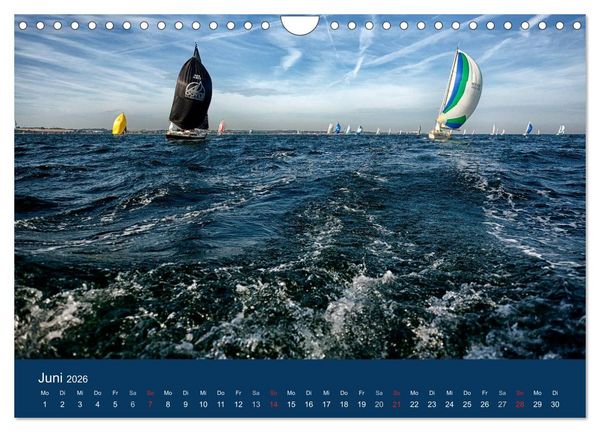Produktbild: Segelregatta (Wandkalender 2026 DIN A4 quer), CALVENDO Monatskalender