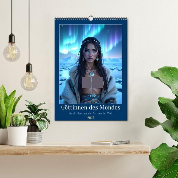 Produktbild: G&ouml;ttinnen des Mondes (Wandkalender 2027 DIN A3 hoch), CALVENDO Monatskalender