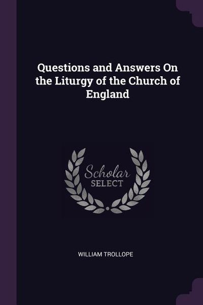 Produktbild: Questions and Answers On the Liturgy of the Church of England