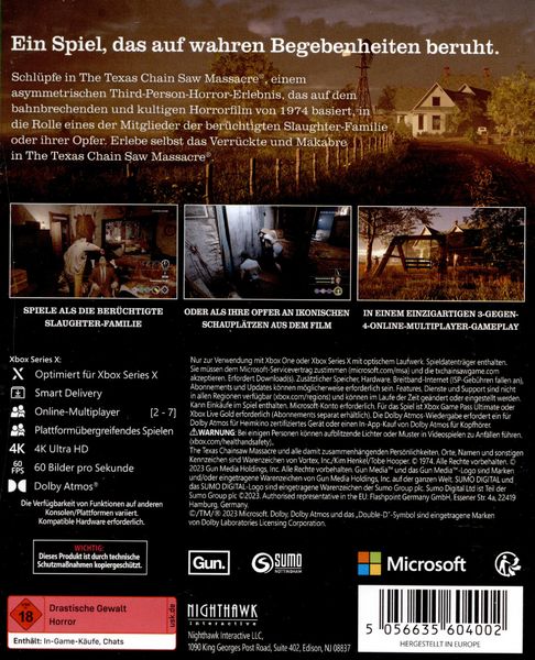 Produktbild: The Texas Chain Saw Massacre