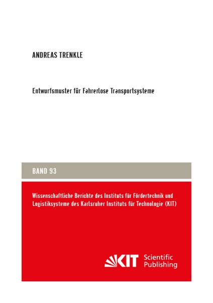 Produktbild: Entwurfsmuster f&uuml;r Fahrerlose Transportsysteme