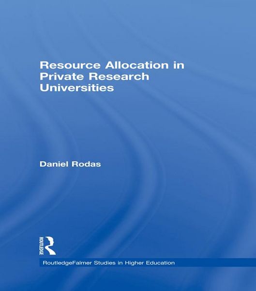 Produktbild: Resource Allocation in Private Research Universities