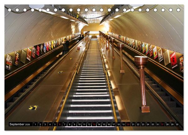 Produktbild: London &bull; Impressionen (Tischkalender 2026 DIN A5 quer), CALVENDO Monatskalender