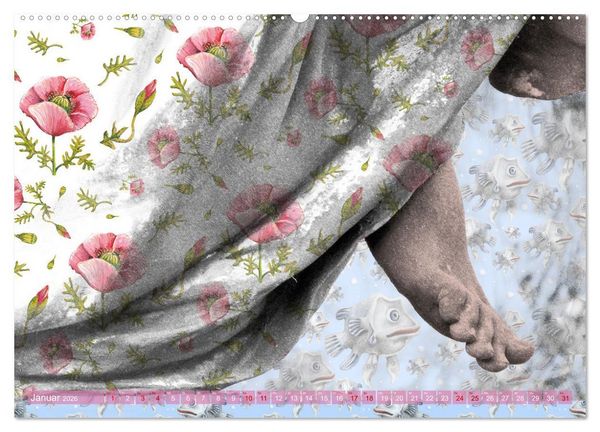 Produktbild: DIE SEELE IM STEIN (hochwertiger Premium Wandkalender 2026 DIN A2 quer), Kunstdruck in Hochglanz