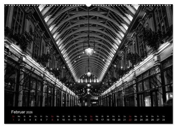 Produktbild: Unterwegs in London (Wandkalender 2026 DIN A2 quer), CALVENDO Monatskalender