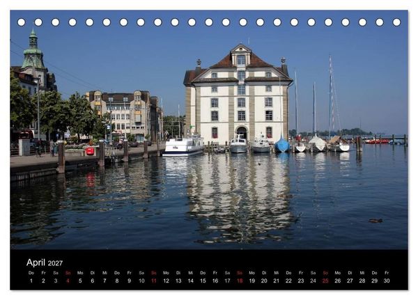 Produktbild: Faszination Bodensee (Tischkalender 2027 DIN A5 quer), CALVENDO Monatskalender