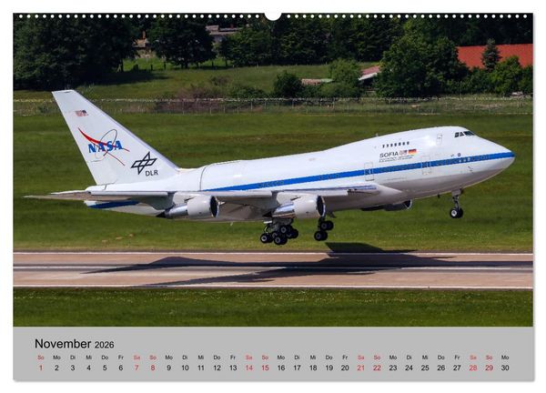 Produktbild: Welt der Flugzeuge - Faszination Luftfahrt 2026 (hochwertiger Premium Wandkalender 2026 DIN A2 quer), Kunstdruck in Hochglanz