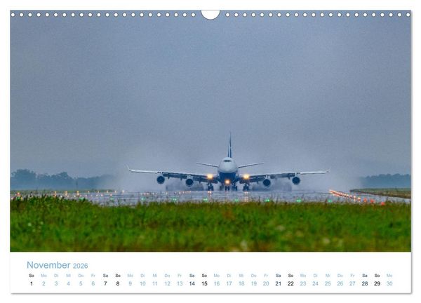 Produktbild: BOEING 747 - K&ouml;nigin der L&uuml;fte (Wandkalender 2026 DIN A3 quer), CALVENDO Monatskalender
