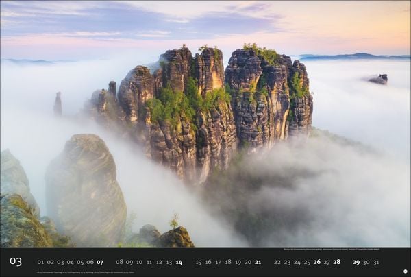 Produktbild: Deutschlands Naturparadiese Kalender 2027 - Edition Alexander von Humboldt Kalender 2027