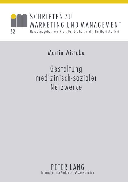 Produktbild: Gestaltung medizinisch-sozialer Netzwerke