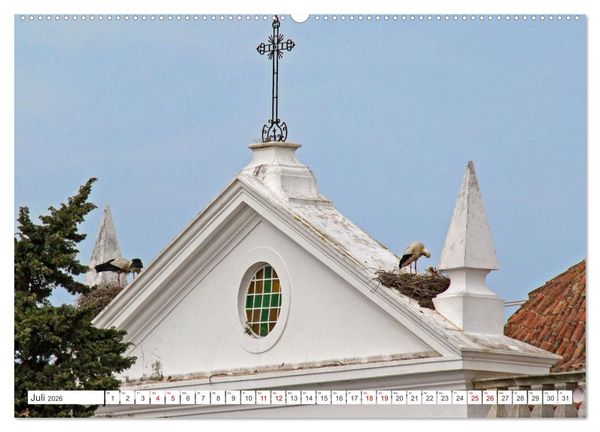 Produktbild: Die Sandalgarve - Der flache K&uuml;stenabschnitt im S&uuml;dosten Portugals (hochwertiger Premium Wandkalender 2026 DIN A2 quer), Kunstdruck in Hochglanz