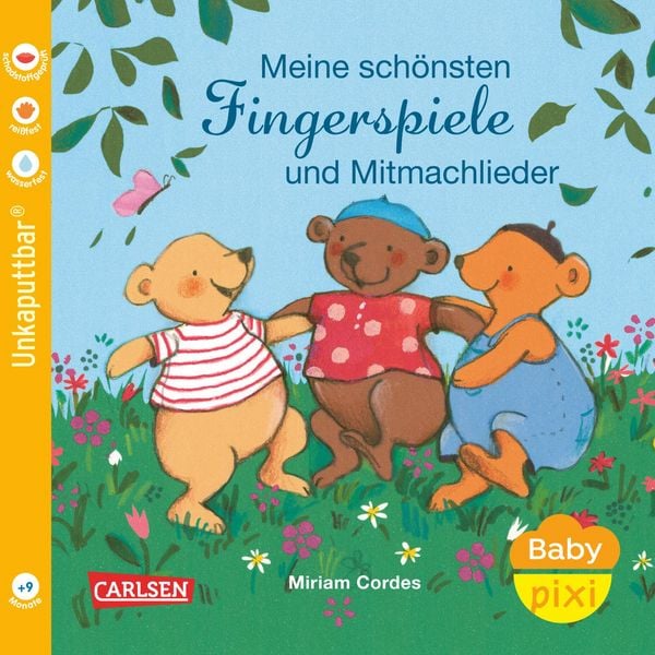 Baby Pixi (unkaputtbar) 72: Meine schönsten Fingerspiele und Mitmachlieder, Taschenbuch von , Carlsen, 978-3-551-05174-5