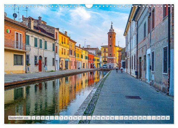 Produktbild: ItalienReise Venedig Chioggia Comacchio (Wandkalender 2026 DIN A3 quer), CALVENDO Monatskalender