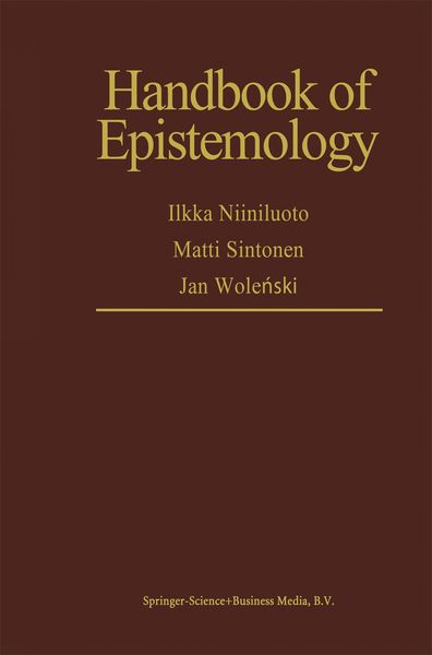 Produktbild: Handbook of Epistemology