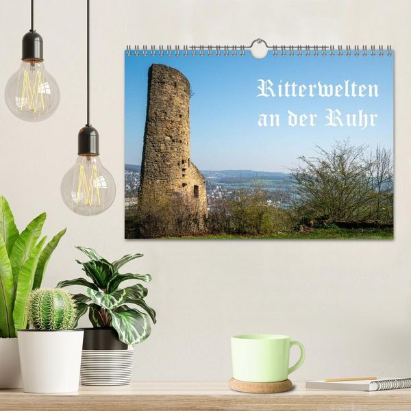 Produktbild: Ritterwelten an der Ruhr (Wandkalender 2027 DIN A4 quer), CALVENDO Monatskalender