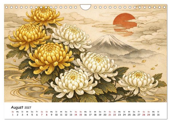Produktbild: Jahreszeitenspiel (Wandkalender 2027 DIN A4 quer), CALVENDO Monatskalender