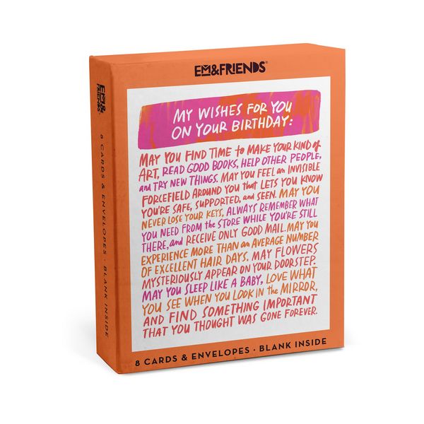 Produktbild: My Wishes for You Birthday Cards Boxed-Set