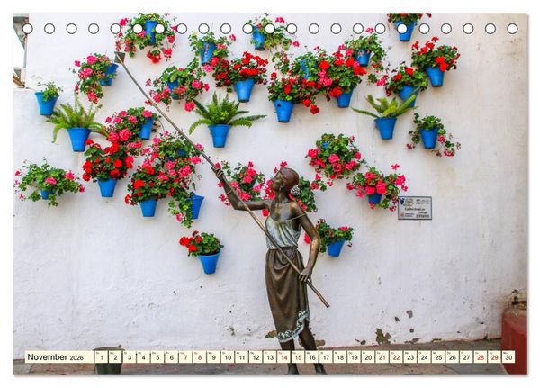 Produktbild: Idyllisches Andalusien (Tischkalender 2026 DIN A5 quer), CALVENDO Monatskalender