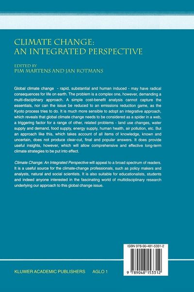 Produktbild: Climate Change: An Integrated Perspective