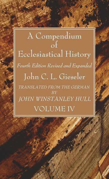 Produktbild: A Compendium of Ecclesiastical History, Volume 4
