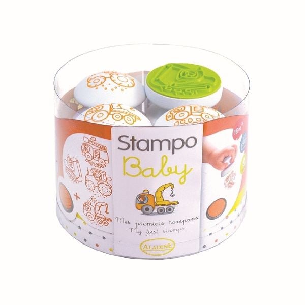 Stampo Baby Baumaschinen