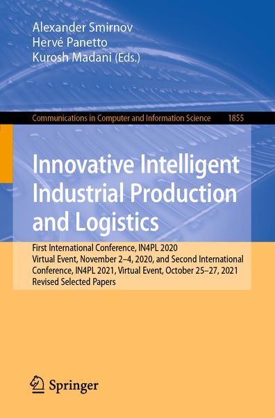 Produktbild: Innovative Intelligent Industrial Production and Logistics